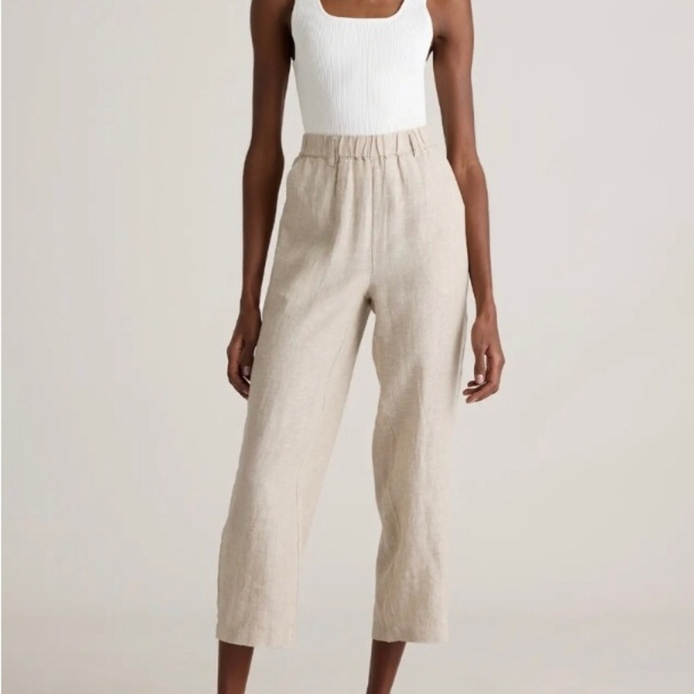 Quince soft linen pants